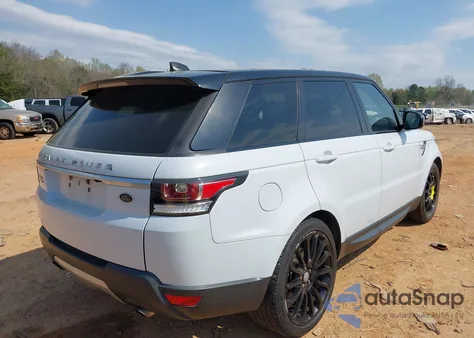 2017 Land Rover Range Rover Sport 3.0L V6 Supercharged Hse z USA, uszkodzony, nr VIN SALWR2FVXHA682785